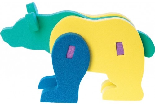 Мягкий конструктор «Медведь» | Курносики