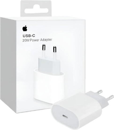 Комплект зарядка Apple 20W USB-C с кабелем Type-C Lightning