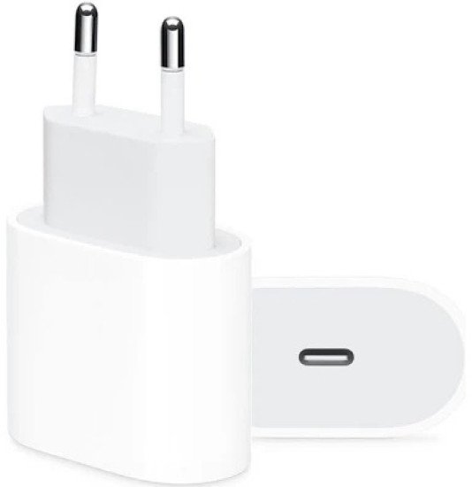 Быстрая зарядка для iPhone 20W Apple USB-C с кабелем Lightning