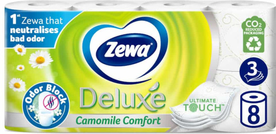 Туалетная бумага «Deluxe Camomile. Ромашка»