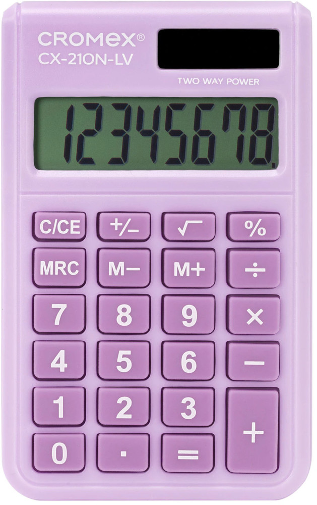 Калькулятор карманный CX-210N-LV | Cromex