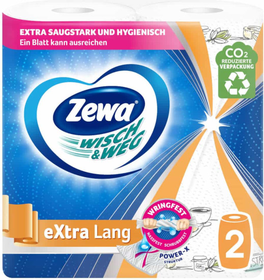 Бумажные полотенца «WischWeg Extra lang Design»
