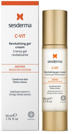 Омолаживающий C-Vit Revitalizing крем-гель для сияния кожи лица с витамином