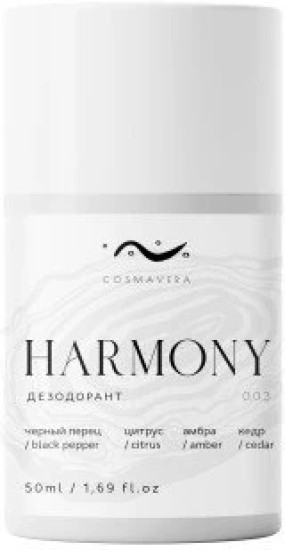 Дезодорант Роликовый Harmony, Черный перец, цитрус, амбра, кедр