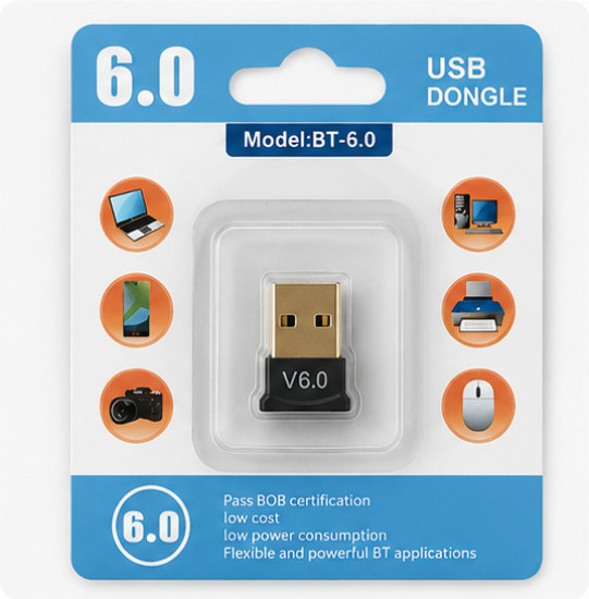 Bluetooth-адаптеры USB Bluetooth Bt V6.0