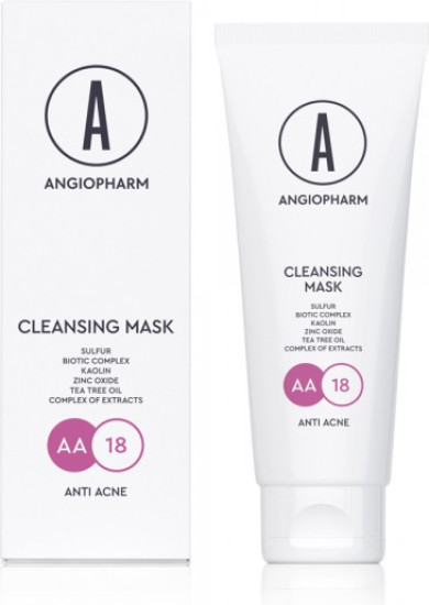 Маска для лица Cleansing mask, анти акне | Angiopharm