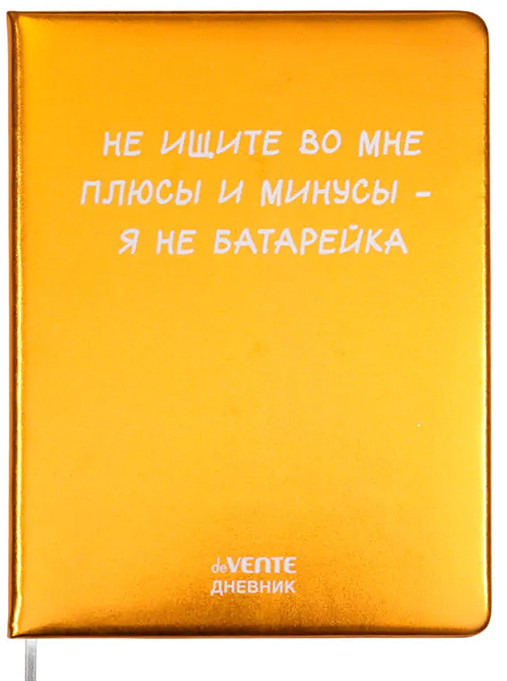 Записная книжка «Я не батарейка» | deVENTE