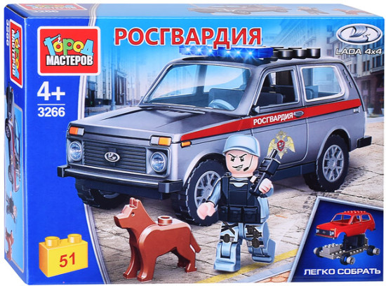 Конструктор «Lada 4х4: Росгвардия»