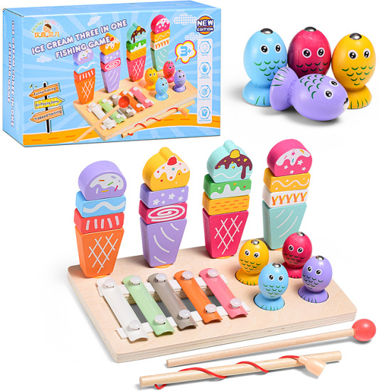 Игра развивающая «Веселая рыбалка»