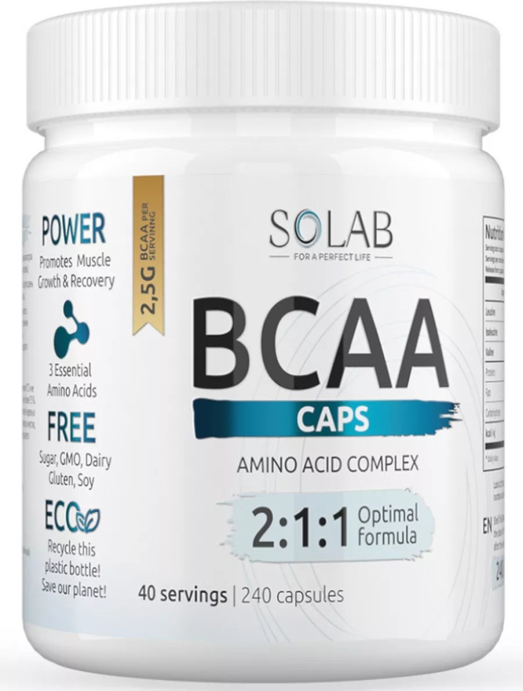 BCAA 2:1:1 нейтральный | Solab