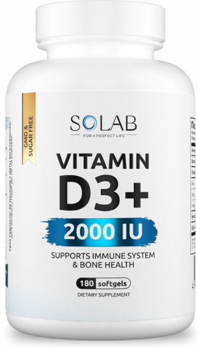 D3+ 2000 IU | Solab