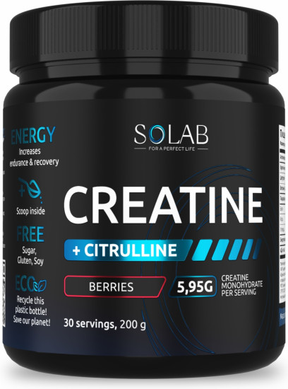 Креатин Creatine Citrulline ягоды
