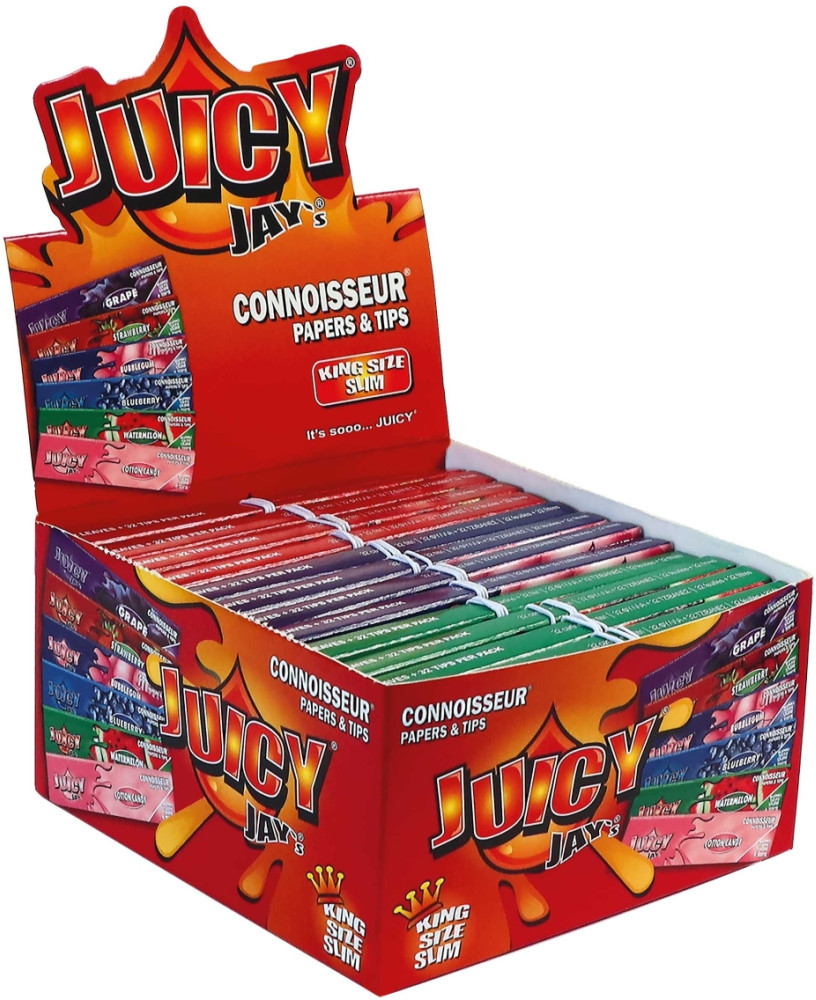 Бумажки Juicy Jay’s + tips — ароматизированные
