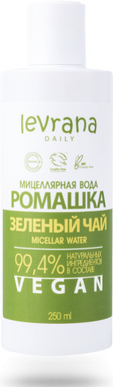 Мицеллярная вода «Зеленый чай и ромашка»