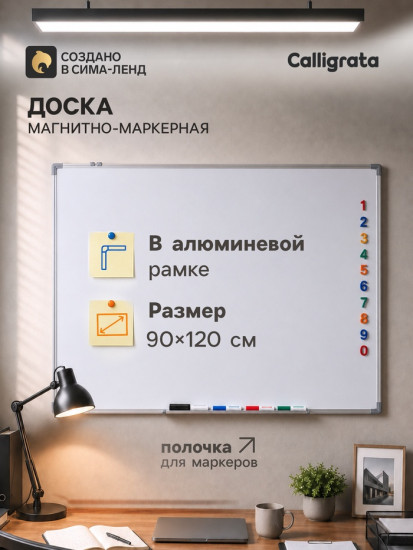 Доска магнитно-маркерная