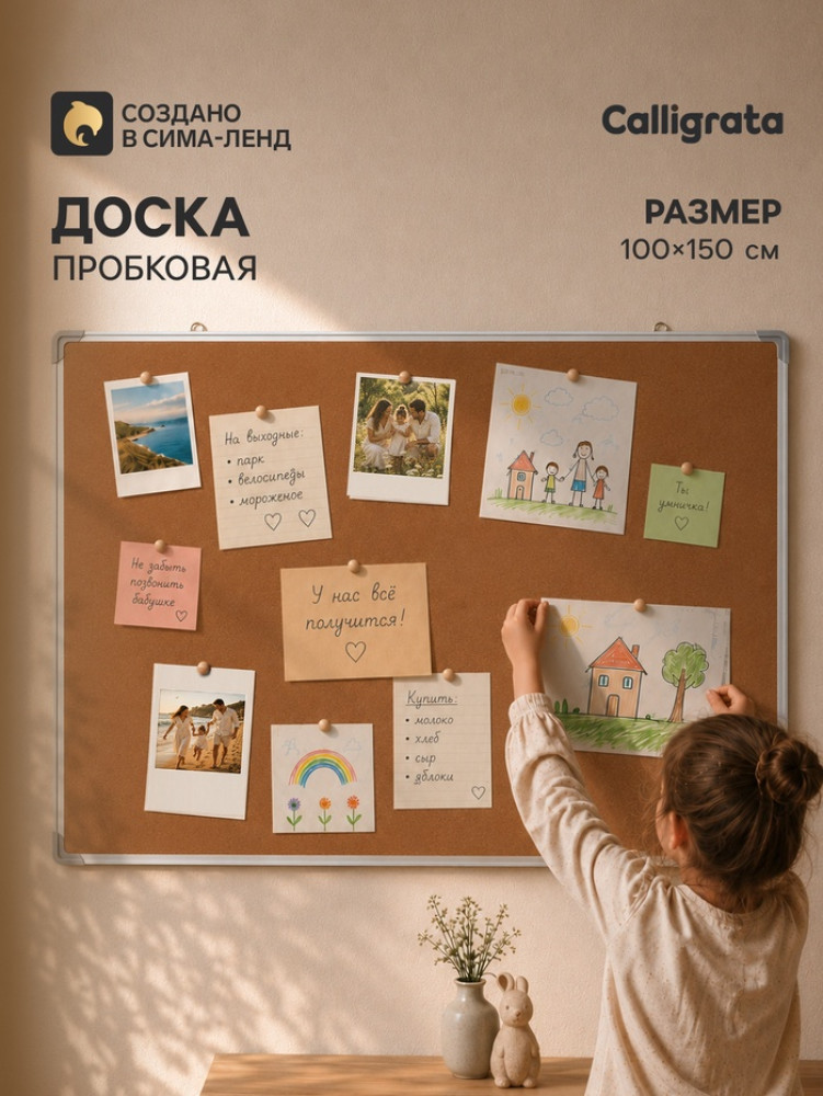Доска пробковая | Calligrata