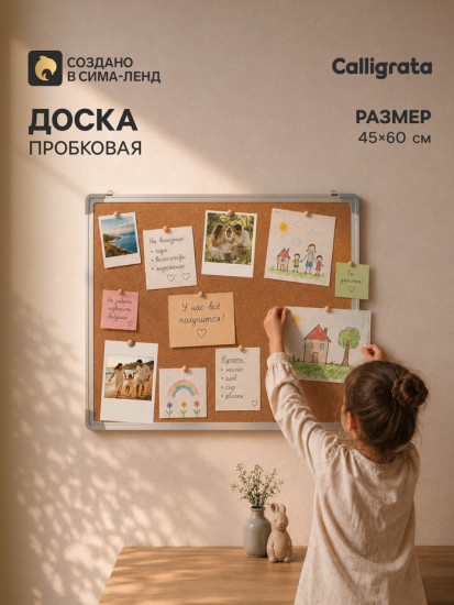 Доска пробковая