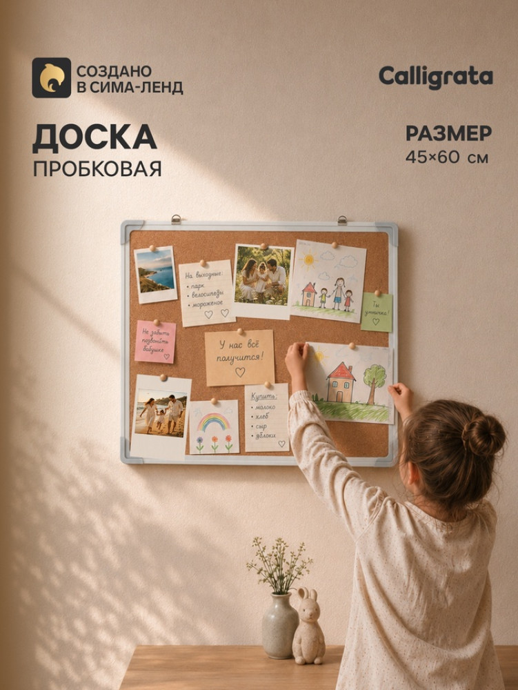 Доска пробковая | Calligrata