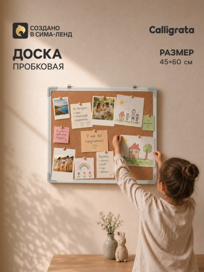 Доска пробковая