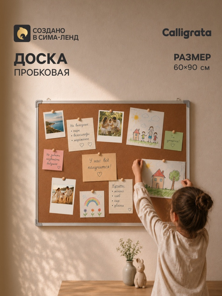 Доска пробковая | Calligrata