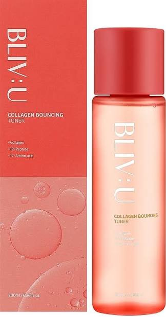 COLLAGEN Bouncing Toner | BLIV:U