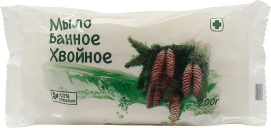 Мыло Банное хвойное, 200 гр