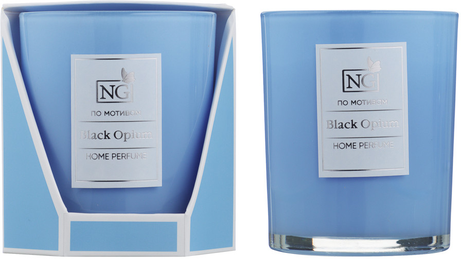 Свеча ароматизированная «Home perfume. Black Opium» | New Galaxy