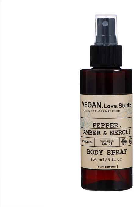 Парфюмированный спрей-мист для тела «Pepper, Amber, Neroli» | Delta Parfum