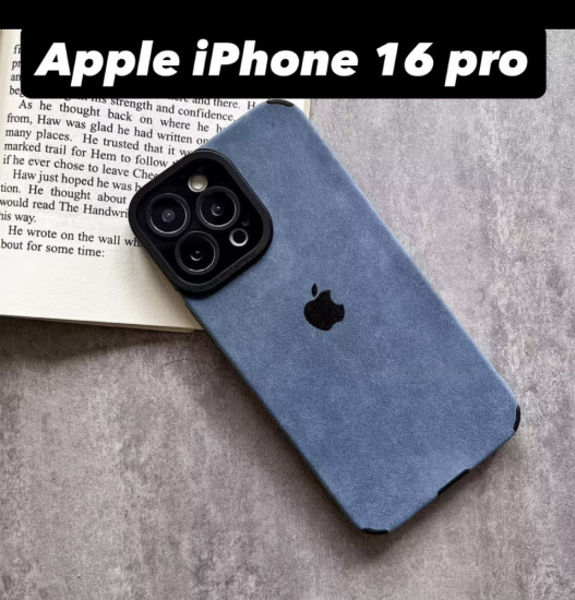 Чехол для iphone 16 pro синий