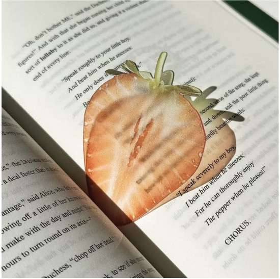 Закладка для книг «Клубника»