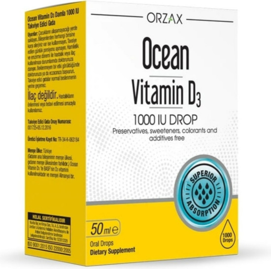 Капли «Ocean Vitamin D3»