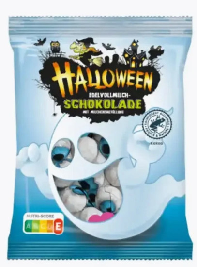 Шоколадный конфеты Halloween Eyes Призрак Milk Chocolate Balls