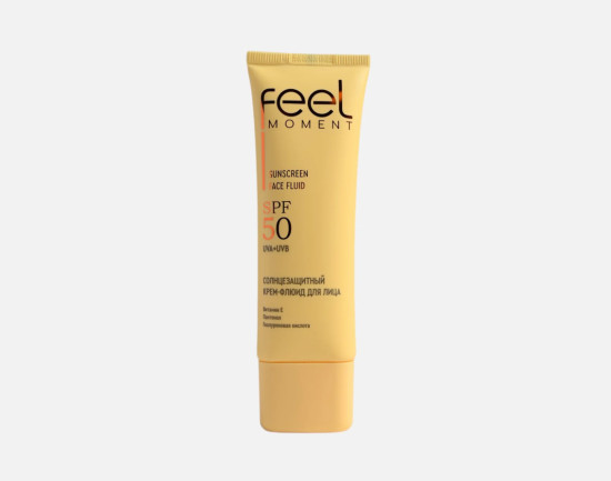 Солнцезащитный крем-флюид для лица, 50 мл, SPF 50