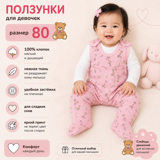 Ползунки для новорождённых