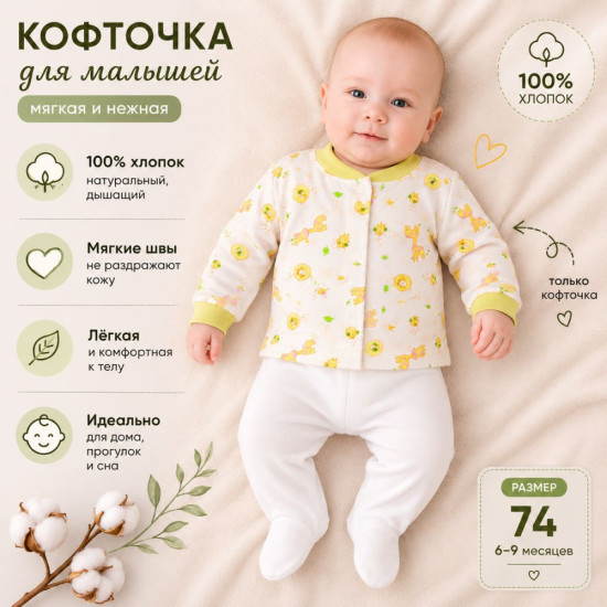 Кофточка для новорождённых