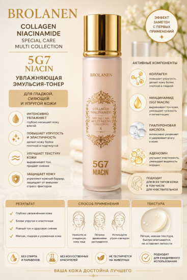 Сыворотка для лица Collagen Anti-Wrinkle Skin