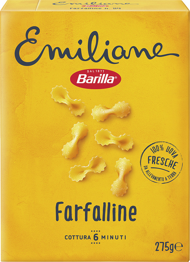 Макароны яичные «Farfalline» | Emiliane | Barilla