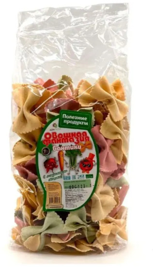 Макаронные изделия «Овощная фантазия»