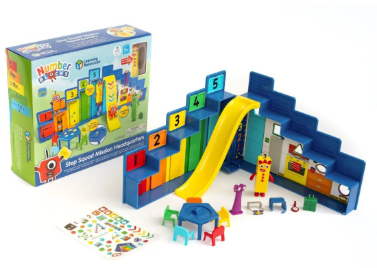 Штаб-квартира миссии отряда «Шаг» Numberblocks