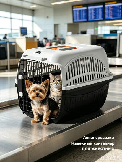 Пластиковая переноска для кошек, для животных