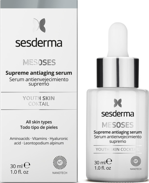 Сыворотка MESOSES Supreme Antiaging Serum для лица омолаживающая с эффектом лифтинга, 30 мл | Sesderma