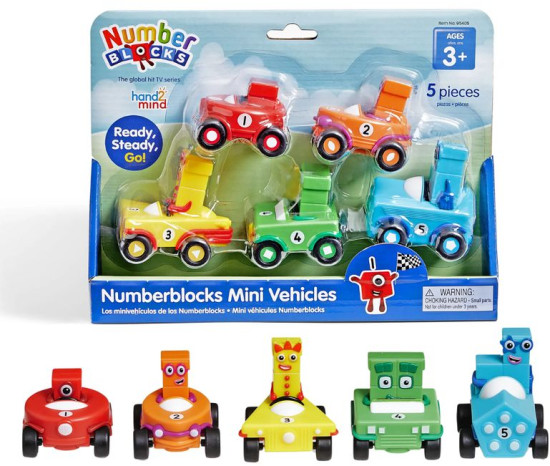 Набор мини транспорта« Numberblocks