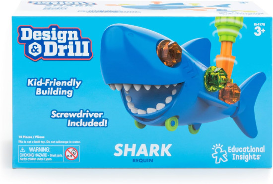Игровой набор Design & Drill «Акула»