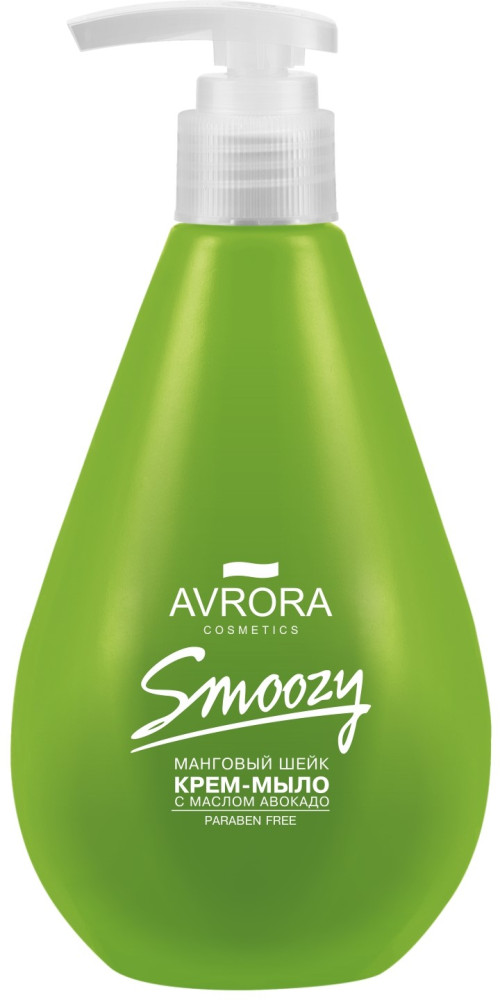 «AVRORA COSMETICS» Крем-мыло «SMOOZY Манговый Шейк», 370 мл «AVRORA COSMETICS» Крем-сабын «SMOOZY МАНГО ШЕЙК» 370 МЛ | Аврора
