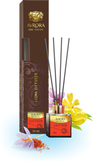 «Avrora Home Perfume» Аромадиффузор «SAFFRON» 50 мл «Avrora Home Perfume» СҰЙЫҚ ДИФФУЗОР «SAFFRON» 50 мл