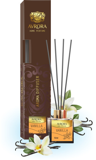 «Avrora Home Perfume» Аромадиффузор «VANILLA» 50 мл «Avrora Home Perfume» СҰЙЫҚ ДИФФУЗОР «VANILLA» 50 мл