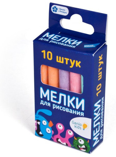 Мелки для рисования 10 шт