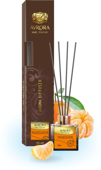 «Avrora Home Perfume» Аромадиффузор «MANDARIN» 50 мл «Avrora Home Perfume» СҰЙЫҚ ДИФФУЗОР «MANDARIN» 50 мл