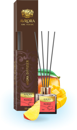 «Avrora Home Perfume» Аромадиффузор «MANGO» 50 мл «Avrora Home Perfume» СҰЙЫҚ ДИФФУЗОР «MANGO» 50 мл