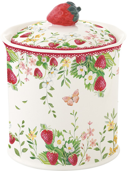 Банка для хранения «Jardin des fraises»